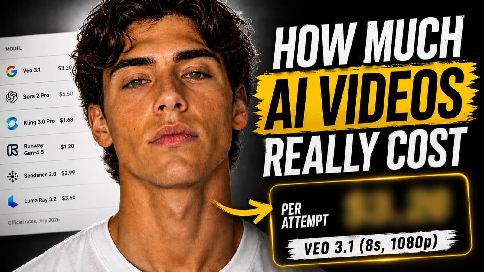 AI Video Cost Calculator