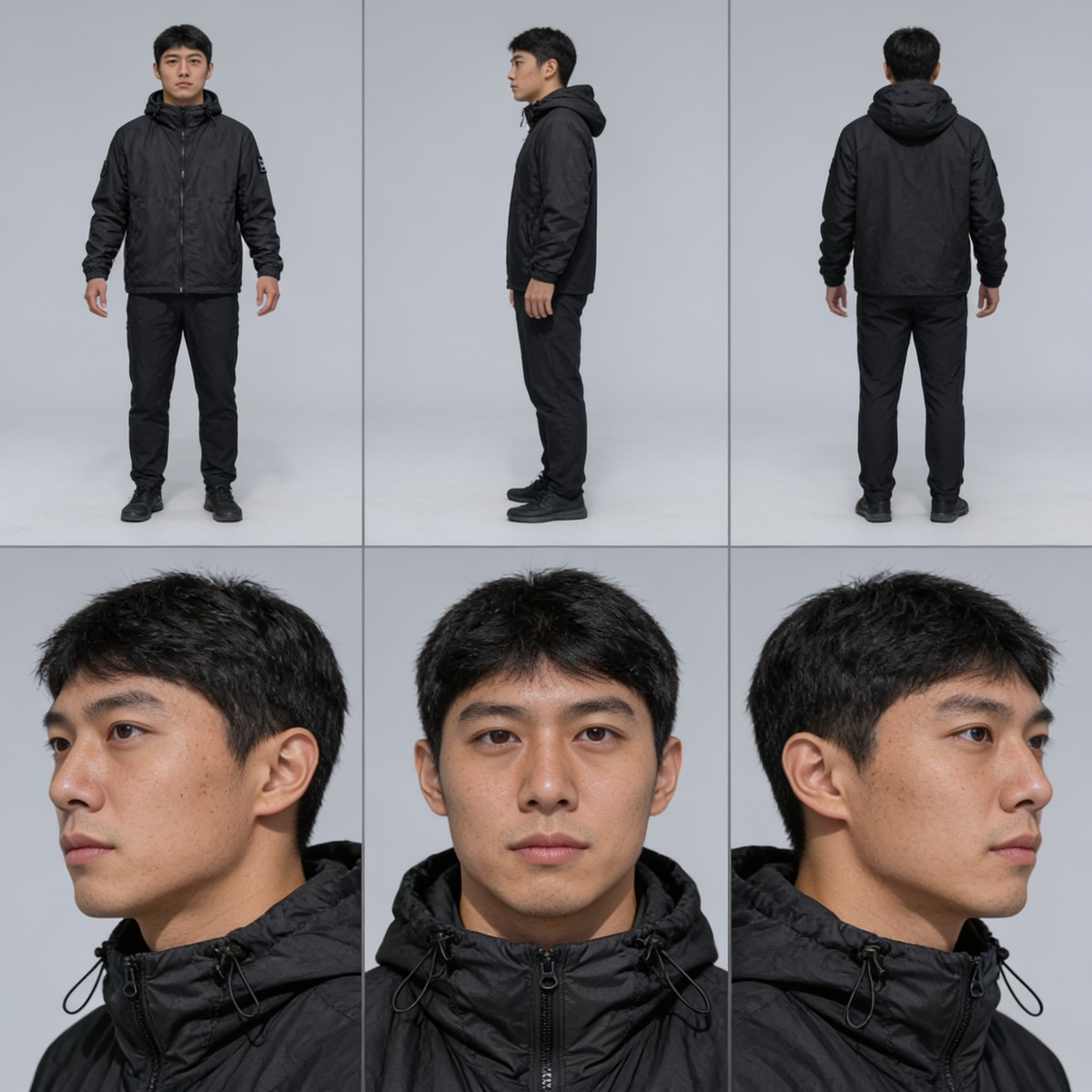 Jin, Techwear Lead character sheet